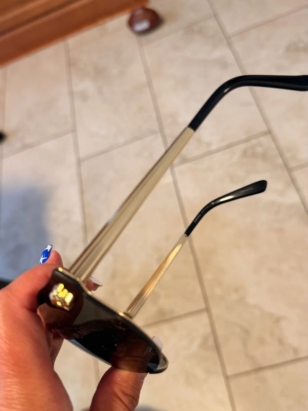 Versace Men’s Black Shield Sunglasses with Gold Medusa Details